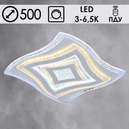 Светильник LI8769/500 WT LED 190W 3000-6500K d500 ПДУ диммер, HN19
